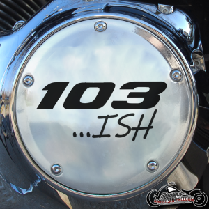 Chrome Harley Davidson Derby Cover - 103 ish