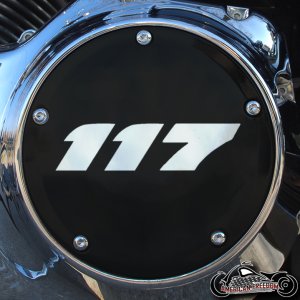 Chrome Harley Davidson Derby Cover - 117