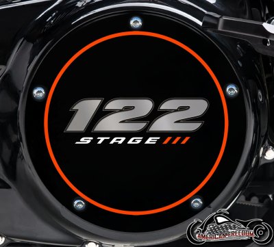 Custom Derby Cover - 122 Stage III Orange Ring