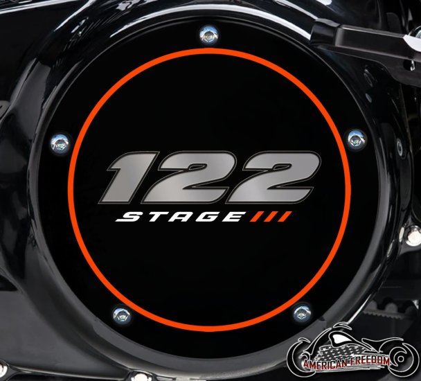 Custom Derby Cover - 122 Stage III Orange Ring