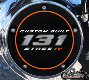 Custom Derby Cover - 131 Custom Built Orange Ring