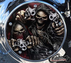 Custom Derby Cover - Gunfighter 2