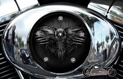 Custom Air Cleaner Cover - 3 Eyed Raven