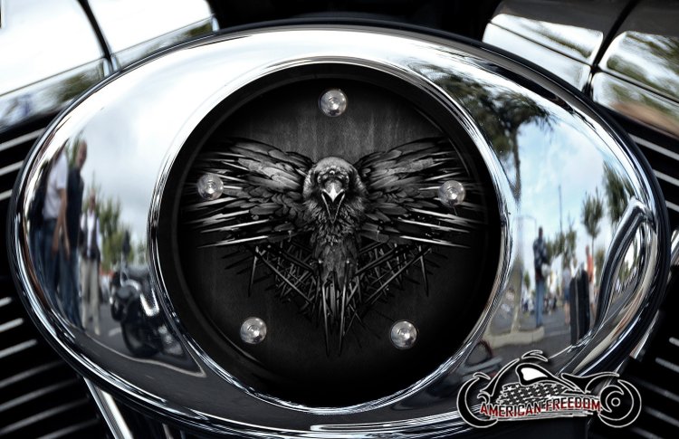 Custom Air Cleaner Cover - 3 Eyed Raven
