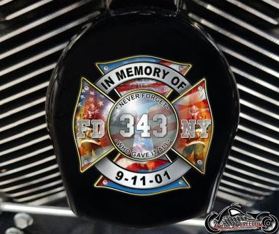 Custom Horn Cover - 343 Cross