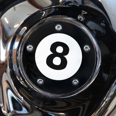 Custom Timing Cover - 8 Ball