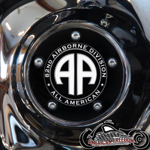 Custom Timing Cover - 82nd Airborne Black