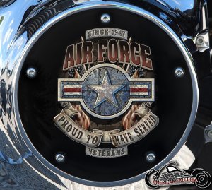 Custom Derby Cover - Proud Air Force