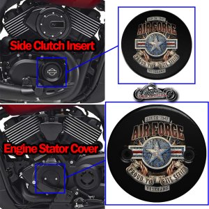 Harley Davidson XG500/XG750 2 Piece Set Air Force