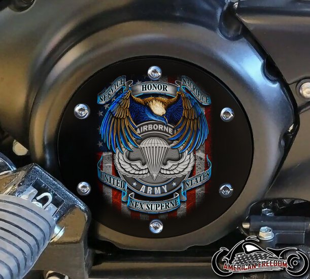 SUZUKI M109R Derby/Engine Cover - Airborne Army