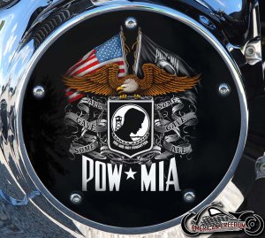 Custom Derby Cover - POW MIA Some Gave All 2