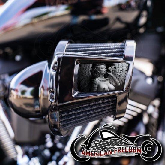 Harley 2019-2024 Heavy Breather Insert - Angel Cognac