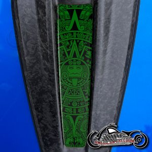 2023+ Harley CVO Dash Insert Aztec Calendar Green