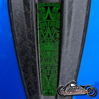 2023+ Harley CVO Dash Insert Aztec Calendar Green