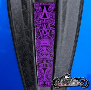 2023+ Harley CVO Dash Insert Aztec Calendar purple