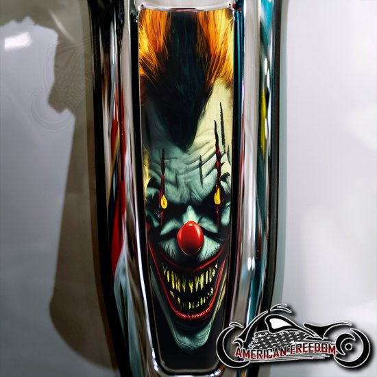 Harley 2024+ Street Glide & Road Glide Dash Insert - Smile Clown