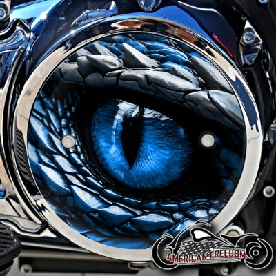 Indian 2021+ Thunderstroke Challenger Derby - Dragon Eye Blue