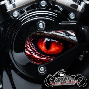Harley Davidson VVT Timing Medallion - Dragon Eye Red Harley Davidson VVT Timing Medallion - Dragon Eye Red