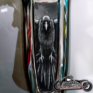 Harley 2024+ Street Glide & Road Glide Dash Insert - Raven