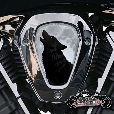 Indian Challenger Pursuit V Cover Inserts - Howling Wolf