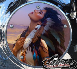 Custom Derby Cover - Native Sunset