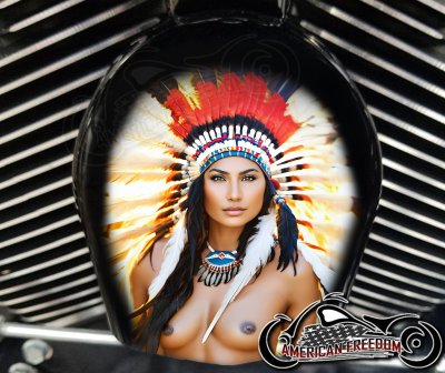 Custom Horn Cover - Native Beauty 2
