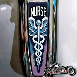 Harley 2024+ Street Glide & Road Glide Dash Insert - Nurse