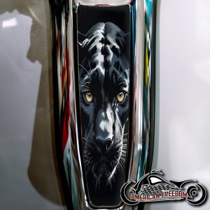 Harley 2024+ Street Glide & Road Glide Dash Insert - Panther