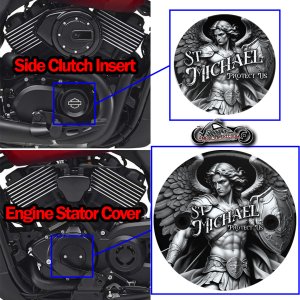 Harley Davidson XG500/XG750 2 Piece Set Saint Michael