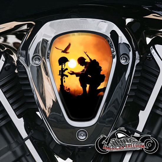 Indian Challenger Pursuit V Cover Inserts - Sunset Soldier