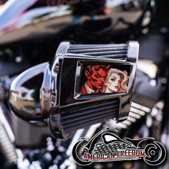 Harley 2019-2024 Heavy Breather Insert - The Devil's Lady