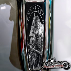 Harley 2024+ Street Glide & Road Glide Dash Insert - Viking