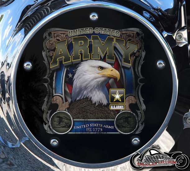 Custom Derby Cover - Army 1775