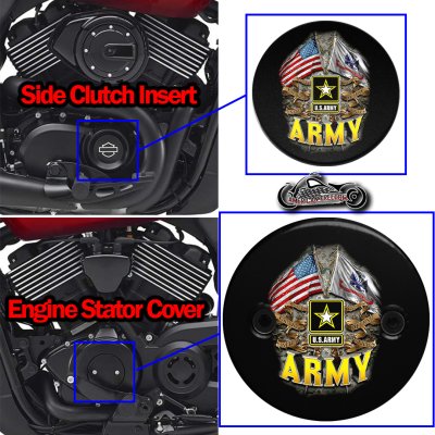 Harley Davidson XG500/XG750 2 Piece Set Army defend