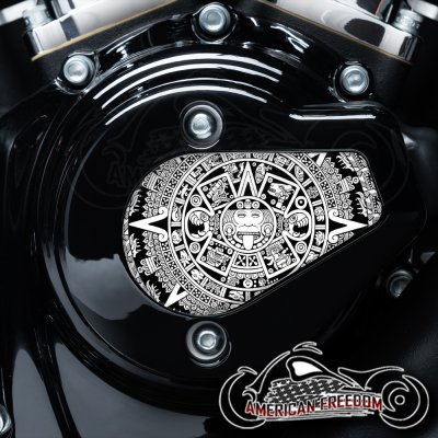 Harley Davidson VVT Timing Medallion - Aztec Calendar