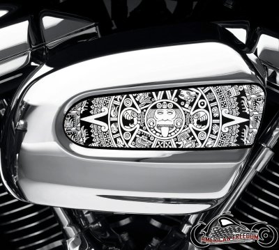 Harley Davidson Wedge Air Cleaner Insert - Aztec Calendar