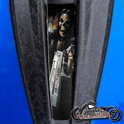 2023+ Harley CVO Dash Insert Bad ass reaper