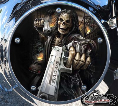 Custom Derby Cover - Bad Ass