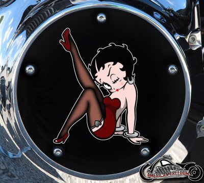 Custom Derby Cover - Betty Boop