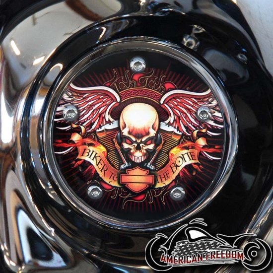 Custom Timing Cover - Biker To The Bone