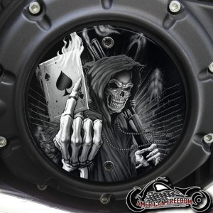 Indian Scout Derby Cover - Reaper Ace Shotgun