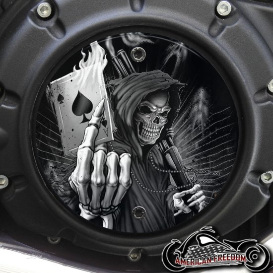 Indian Scout Derby Cover - Reaper Ace Shotgun