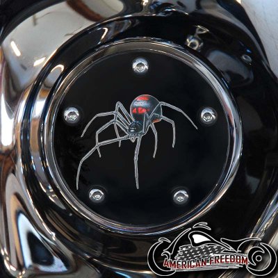 Custom Timing Cover - Black Widow