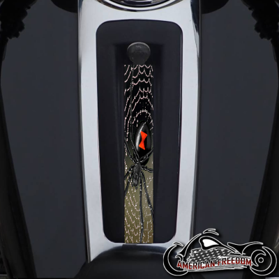Harley Ultra Limited Dash Insert - Black Widow