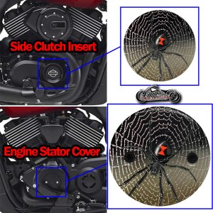 Harley Davidson XG500/XG750 2 Piece Set Black Widow