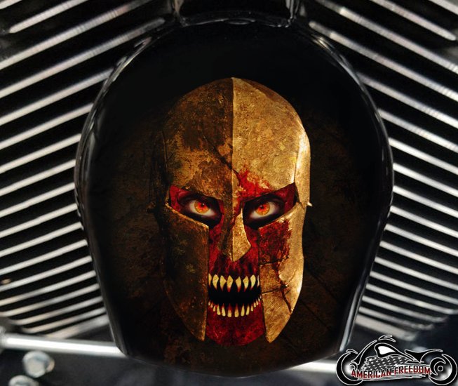 Custom Horn Cover - Bloody Gladiator