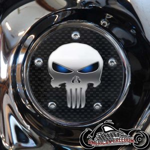 Custom Timing Cover - Punisher CF Blue Eyes