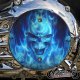 Custom Derby Cover - Blue Flame Skull