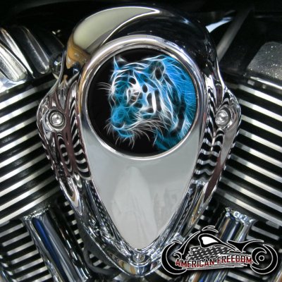 Indian Thunder Stroke Horn Insert - Blue Tiger