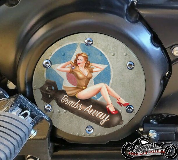 SUZUKI M109R Derby/Engine Cover - Bombs Away